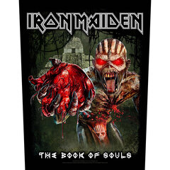 Embleem Iron Maiden: Eddie süda, 1 tk hind ja info | Moto aksessuaarid | kaup24.ee