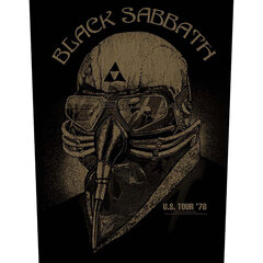 Bышивка BLACK SABBATH BACK PATCH: US TOUR 1978 цена и информация | Мотоаксессуары | kaup24.ee