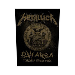 Embleemid Metallica Tagaplaiter: Bay Area Thrash hind ja info | Moto aksessuaarid | kaup24.ee