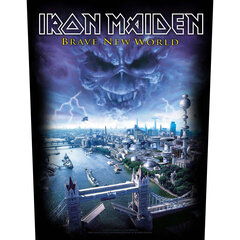 Embleem Iron Maiden Back Plastch: Brave New World hind ja info | Moto aksessuaarid | kaup24.ee