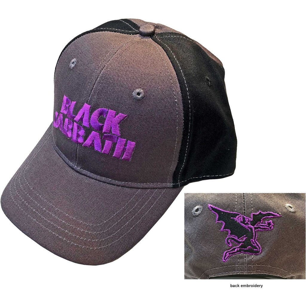 Nokamüts Black Sabbath Unisex Baseball Cap: Wavy Logo (2-tone) цена и информация | Meeste sallid, mütsid ja kindad | kaup24.ee