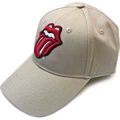 Nokamüts The Rolling Stones Unisex Baseball Cap: Classic Tongue (Sand) hind ja info | Meeste sallid, mütsid ja kindad | kaup24.ee