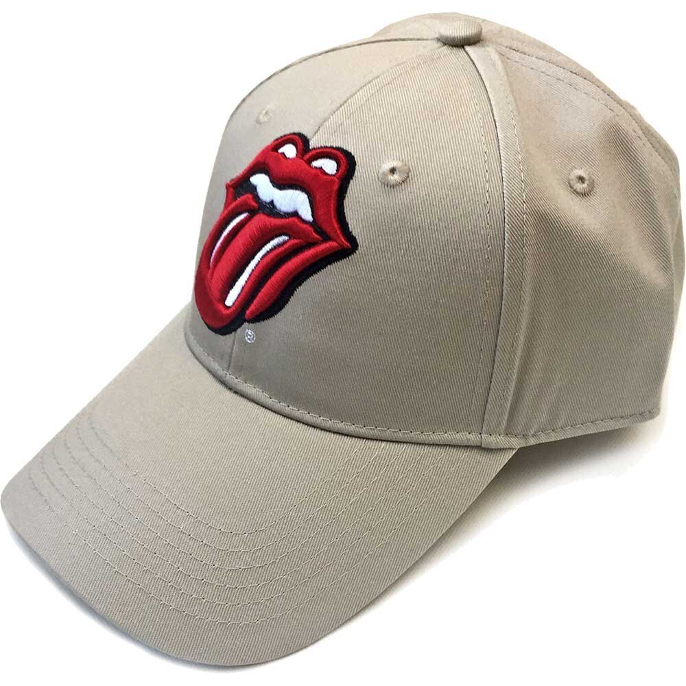 Nokamüts The Rolling Stones Unisex Baseball Cap: Classic Tongue (Sand) цена и информация | Meeste sallid, mütsid ja kindad | kaup24.ee