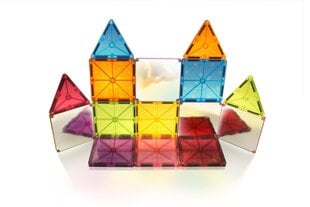 MAGNA-TILES Магнитный конструктор блестящий, 15 деталей цена и информация | Конструкторы и кубики | kaup24.ee