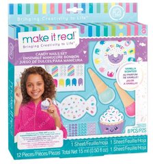 Maniküüri komplekt, Tee tõeliseks, maiustused hind ja info | Tüdrukute mänguasjad | kaup24.ee