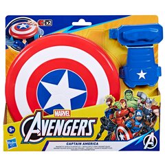 Captain America Magnetic Shield ja Gauntlet Avengers hind ja info | Poiste mänguasjad | kaup24.ee