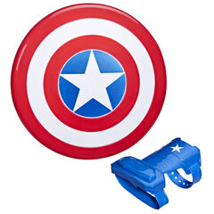 Captain America Magnetic Shield ja Gauntlet Avengers hind ja info | Poiste mänguasjad | kaup24.ee