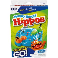 Reisimäng Hasbro Hungry hippos, EN hind ja info | Lauamängud ja mõistatused | kaup24.ee