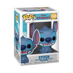 Funko Pop! Vinüül Disney: Lilo & Stitch Smiling Istumisõmblus цена и информация | Атрибутика для игроков | kaup24.ee