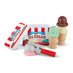 MELISSA & DOUG игровой набор Scoop & Stack мороженое цена и информация | Игрушки для девочек | kaup24.ee