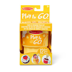 Mänguasjakomplekt Melissa & Doug Play to Go koogid ja küpsised hind ja info | Tüdrukute mänguasjad | kaup24.ee