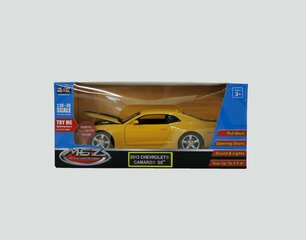 MSZ металлическая модель 2013 Chevrolet  Camaro  SS 1:32 цена и информация | Игрушки для мальчиков | kaup24.ee