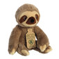 Pehme mänguasi Aurora Eco Nation Plush Sloth, 24 cm цена и информация | Pehmed mänguasjad | kaup24.ee