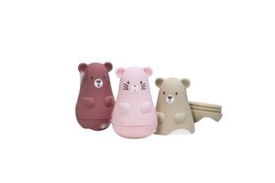 NATTOU Набор игрушек для ванны розовый микс цена и информация | Игрушки для малышей | kaup24.ee