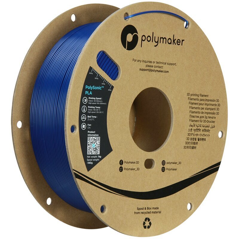 3D-printimise filament Polymaker PolySonic High Speed ​​​​PLA цена и информация | Nutiseadmed ja aksessuaarid | kaup24.ee