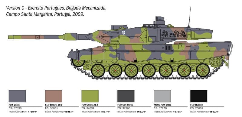 Italeri IT6567 - LEOPARD 2A6, 1/35 цена и информация | Liimitavad mudelid | kaup24.ee