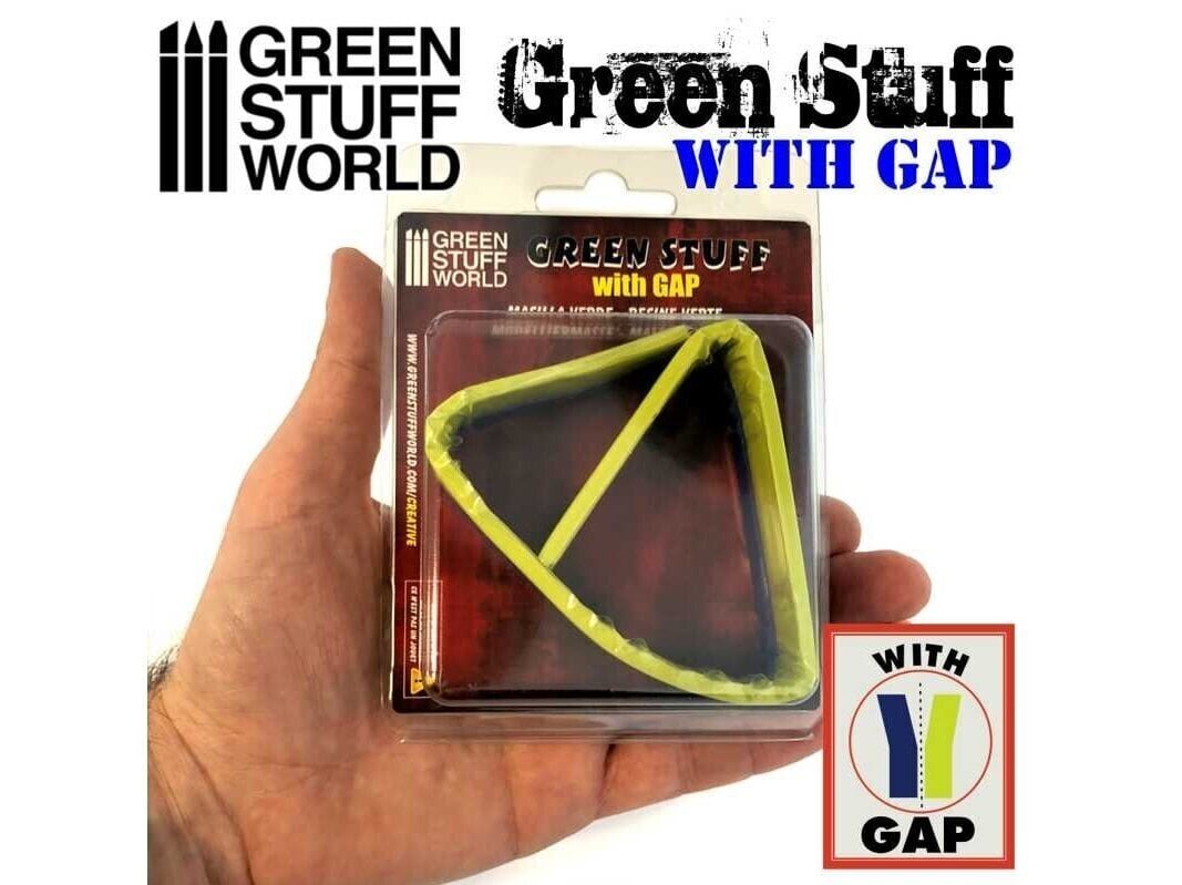 Green stuff world - Green Stuff Tape 12 inches WITH GAP (Kahekomponentne kitt), 9003 hind ja info | Kunstitarbed, voolimise tarvikud | kaup24.ee