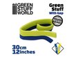 Green stuff world - Green Stuff Tape 12 inches WITH GAP (Kahekomponentne kitt), 9003 hind ja info | Kunstitarbed, voolimise tarvikud | kaup24.ee