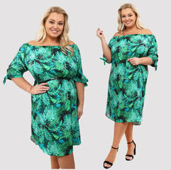 Платье женское Ofelia, зеленое цена и информация | Платья | kaup24.ee