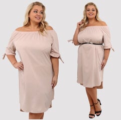 Платье женское Ofelia, песочного цвета цена и информация | Платья | kaup24.ee