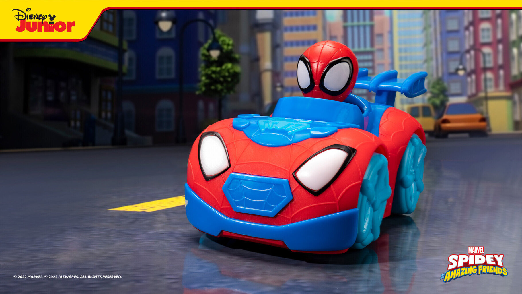 SPIDEY AND HIS AMAZING FRIENDS Машинка Flash N´ Dash Web Crawler цена |  kaup24.ee