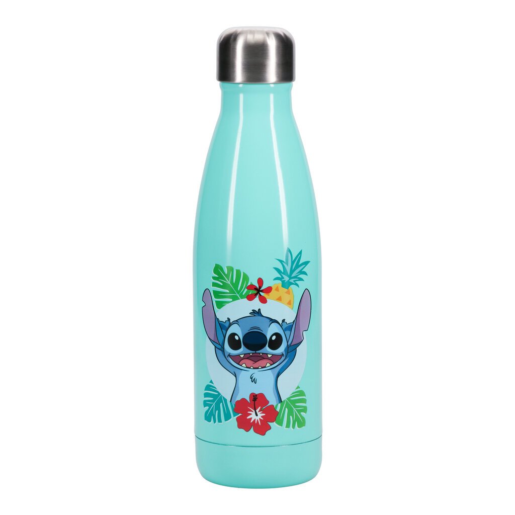 Metallist veepudel, Stitch, 460 ml цена и информация | Joogipudelid | kaup24.ee