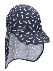 Шапка TuTu с защитой шеи 2 in 1.3-006996.N.Blue. цена и информация | Шапки, перчатки, шарфики для новорожденных | kaup24.ee