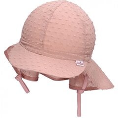 Шапка TuTu с защитой шеи.3-006993.D.Pink. цена и информация | Шапки, перчатки, шарфики для новорожденных | kaup24.ee