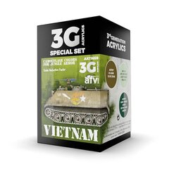 AK Interactive AK11659 - Vietnam Colors 3G, акриловая краска цена и информация | Принадлежности для рисования, лепки | kaup24.ee