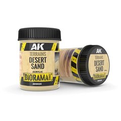 Liiv AK Interactive AK8020 - Terrains Desert Sand (Acrylic), 250ml hind ja info | Kunstitarbed, voolimise tarvikud | kaup24.ee