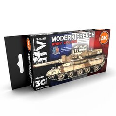 Akrüülvärv AK Interactive AK11661 - Modern French Afv 3G hind ja info | Kunstitarbed, voolimise tarvikud | kaup24.ee