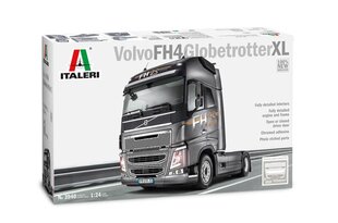 Italeri IT3940 - Volvo Fh16 Globetrotter Xl w.full Interior, 1/24 цена и информация | Конструкторы и кубики | kaup24.ee