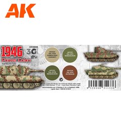 AK Interactive AK11669 - Panzer Colors 1946 3G, акриловая краска цена и информация | Принадлежности для рисования, лепки | kaup24.ee