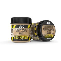 AK Interactive AK8031 - Splatter Effects Accumulated Dust (Acrylic), 100ml цена и информация | Принадлежности для рисования, лепки | kaup24.ee