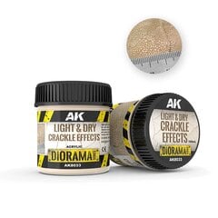 AK Interactive AK8033 - Light & Dry Crackle Effects (Acrylic), 100ml цена и информация | Принадлежности для рисования, лепки | kaup24.ee