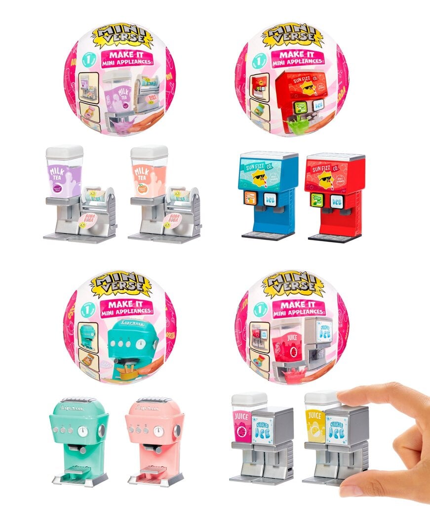 Mängukomplekt Mini appliances Miniverse hind ja info | Tüdrukute mänguasjad | kaup24.ee