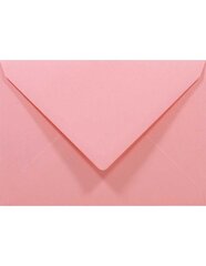Dekoratiivsed ümbrikud Rainbow, C6 11,4x16,2, roosa, 50tk. цена и информация | Конверты, открытки | kaup24.ee