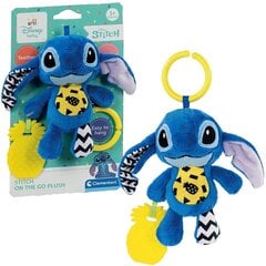 Plüüsist ripats - kõristi beebile Clementoni Disney Stitch hind ja info | Imikute mänguasjad | kaup24.ee
