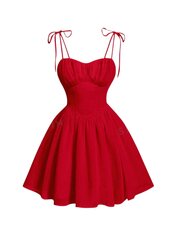 Платье для женщин Electronics LV-120012, красное цена и информация | Платья | kaup24.ee