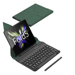 Складной кожаный чехол с Bluetooth-клавиатурой для Samsung Galaxy Z Fold5 GKK цена и информация | Чехлы для телефонов | kaup24.ee