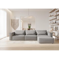 Угловой диван Riposo Grande, 375x185x85см, серый цена и информация | Угловые диваны | kaup24.ee