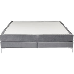 Base Boxspring Bed Benito Grey 160x200cm цена и информация | Кровати | kaup24.ee