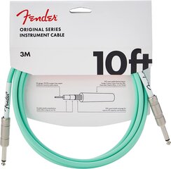 Оригинальная серия Fender Cable, 3M Surf Green цена и информация | Принадлежности для музыкальных инструментов | kaup24.ee