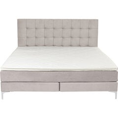 Boxspring Bed Benito Star Cream 160x200cm цена и информация | Кровати | kaup24.ee