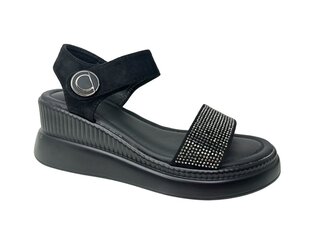 Sandaalid naistele Goodin, must hind ja info | Naiste sandaalid | kaup24.ee