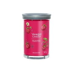 Yankee Candle Aroomiküünal Signature tumbler suur punane vaarikas 567 g hind ja info | Küünlad, küünlajalad | kaup24.ee