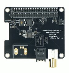 Helikaart HiFiBerry Digi2 Pro, sobib Raspberry Pi 4B/3B+/3/2/B+/A+/Zero hind ja info | Helikaardid | kaup24.ee