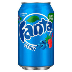 Освежающий напиток Fanta Berry, 355 мл цена и информация | Прохладительные напитки | kaup24.ee