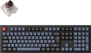 Keychron K10 Pro 100% беспроводная механическая клавиатура (ISO, RGB, Hot-swap, Pro Brown Switch) цена и информация | Клавиатуры | kaup24.ee