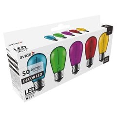 Avide LED pirnid 1W E27 Decor Filament, 5 tk hind ja info | Lambipirnid, lambid | kaup24.ee